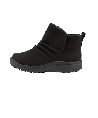 PA2501　SHIRRING BOOTS　*BLACK　703682-0001