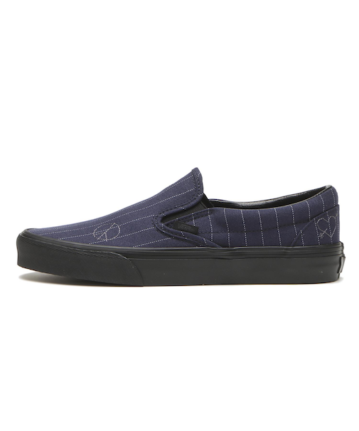 VN000BVZNGV　CLASSIC SLIP-ON　WOOL NAVY/BLK　699469-0001