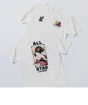 41300200 CV BIJINGA PRINT T SHIRT *WHITE 703587-0001