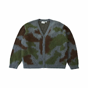 G5FU-J025　MOHAIR CARDIGAN　JUNGLE CAMO　702628-0001