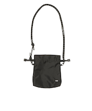125K7190100　Drawstring Shoulder Bag　BLACK　701998-0001