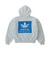 G5FU-J092　M HEMP ZIP HOODED SWEATSHIRT　HEATHER ASH　702630-0001