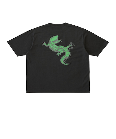 G5FU-T133 M GECKO TEE VINTAGE BLACK 702633-0003