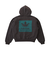 G5FU-J092　M HEMP ZIP HOODED SWEATSHIRT　DEEP BROWN　702630-0002