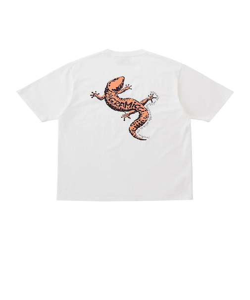 G5FU-T133　M GECKO TEE　WHITE　702633-0001