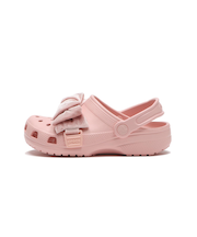 211886-78U　18-21 CLASSIC BOW CLOG K PWP　POWDER PINK　699190-0001