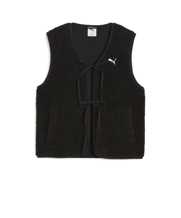 634066　W W.ESS POLAR FLEECE GILE　01BK　702569-0001