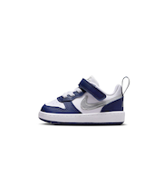 KDV5458　12-16 COURT BOROUGH LOW (TD)　135WHT/M SILV　667681-0016