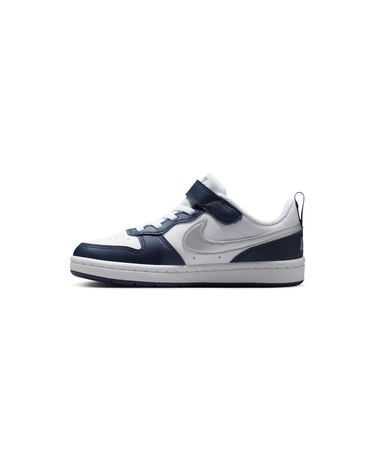 KDV5457 17-22(H)COURT BOROUGH LOW (PS) 135WHT/M SILV 667680-0017