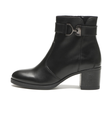 JE40032　BELT SHORTBOOTS 6　BLACK　697713-0001