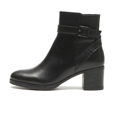 JE40031　SIDE BELT SHORTBOOTS 6　BLACK　697715-0001