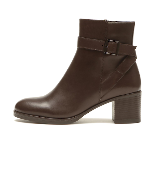 JE40031　SIDE BELT SHORTBOOTS 6　BROWN　697715-0002