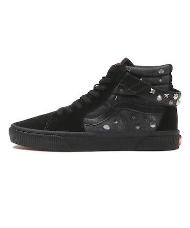 V38CF STDBLT　SK8-HI　BLACK/BLACK　697431-0002