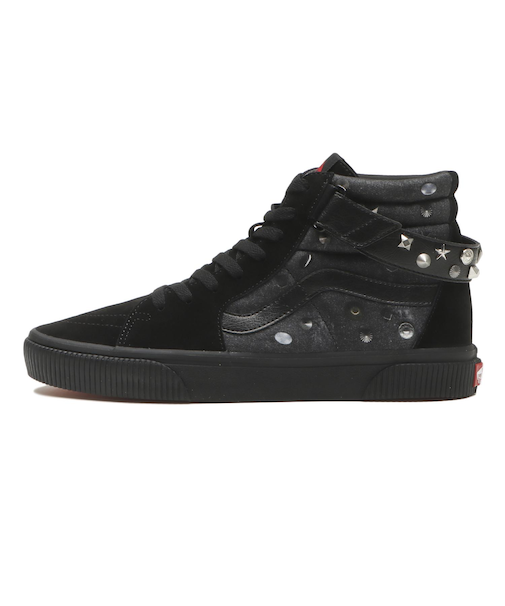 V38CF STDBLT　SK8-HI　BLACK/BLACK　697431-0002