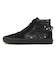 V38CF STDBLT　SK8-HI　BLACK/BLACK　697431-0002