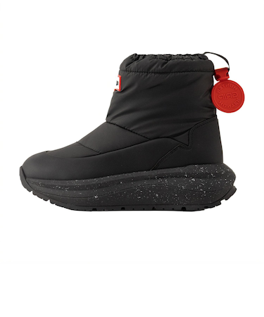 UFS7100NYL_POP　U HUNTER GRIP SHORT SNOW BOOT　BLACK　689242-0001