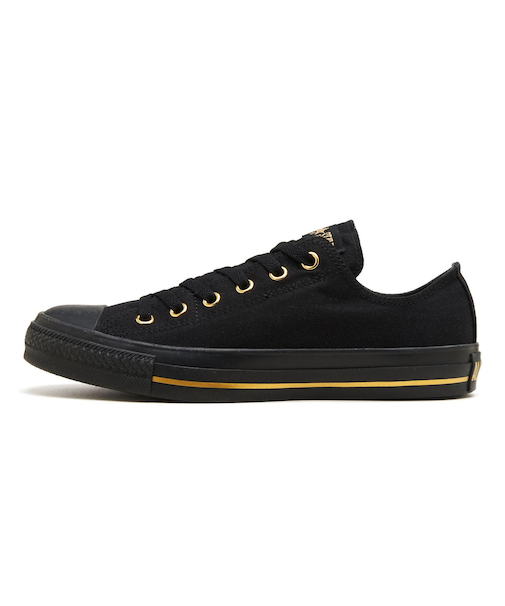 31316641　AS GOLDSTRIPE SLIP OX　BLACK/BLACK　703465-0001