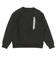 225-026010　WILD-CARD SWEAT CREW NECK　BLACK　705365-0002