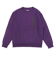 225-026010 WILD-CARD SWEAT CREW NECK PURPLE 705365-0001