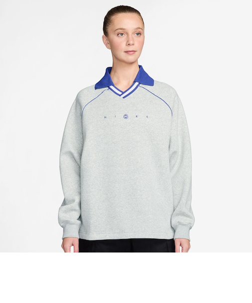 IF0257　W PHNXFLC POLO TOP　043PRPLTM/HTR　707052-0002