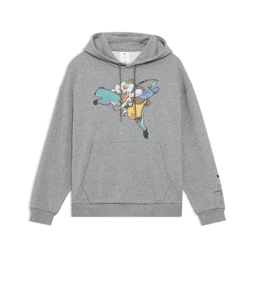 637017　M MONSTER HUNTER WILDS HOODIE　03MEDIUM GRAY　707855-0002