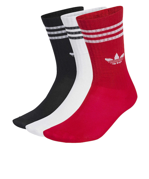 JW0332　K CREW SOCKS 3P　BETT/BLK/WHT　706643-0001