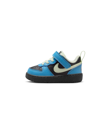 KDV5458　12-16 COURT BOROUGH LOW (TD)　012BLACK/VOLTIN　667681-0017