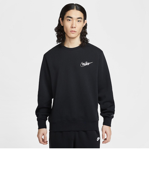 IF0680　M CLUB BB CREW CTB　010BLACK/WHITE　706999-0001