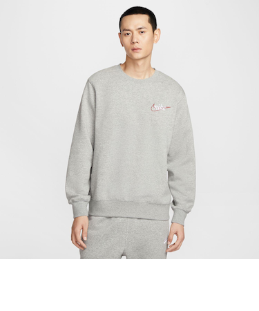 IF0680　M CLUB BB CREW CTB　063D GR H/WHITE　706999-0002