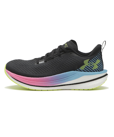 6000017　W UA VELOCITI SPD　005BLK/CPR/HSY　707920-0001