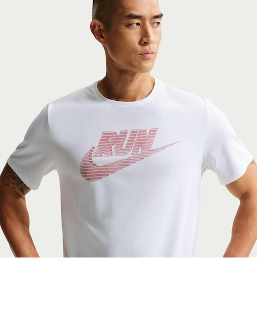 IF9476　M DF UV MILER RUN ENERGY　100WHITE/PEONY　707961-0002