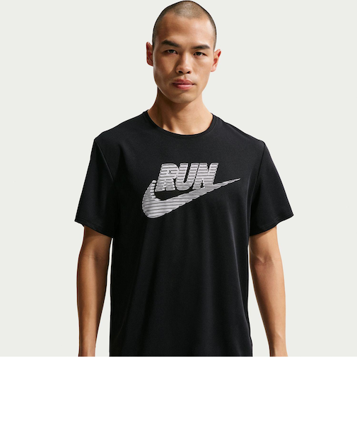 IF9476　M DF UV MILER RUN ENERGY　010BLACK/WHITE　707961-0001