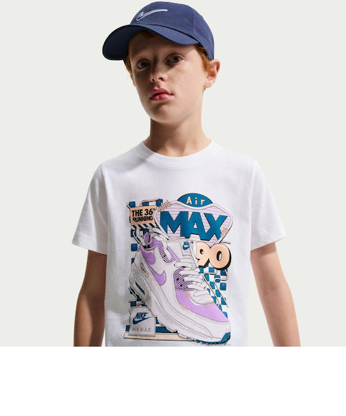 II0448　K TEE AIR MAX 90　100WHITE　707797-0001