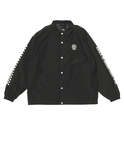 126R1091100　M West Falen Coach JKT　BLACK　705887-0001