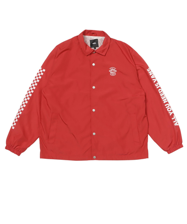 126R1091100　M West Falen Coach JKT　RED　705887-0002