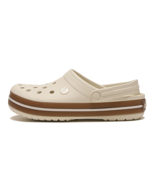 212756-2MD CROCBAND GUM CLOG SUMMIT WHITE 703575-0001