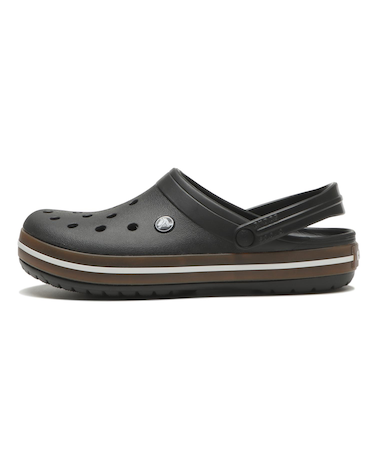 212756-001　CROCBAND GUM CLOG　BLACK　703574-0001
