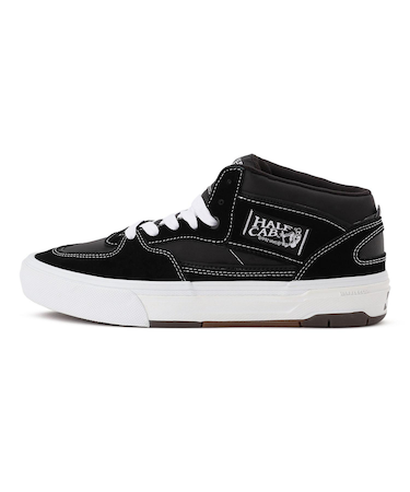 VN000D9ZBA2　SKATE HALF CAB WAFFLECUP　BLACK/WHITE　702936-0001