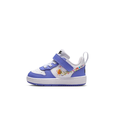 KIQ0877　12-16 COURT BOROUGH LOW FL(TD)　100WHITE/WHITE　708036-0001