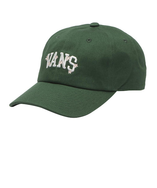126R7160400　Flowers college Logo Low Cap　GREEN　705410-0003