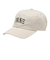 126R7160400　Flowers college Logo Low Cap　IVORY　705410-0001