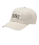 126R7160400　Flowers college Logo Low Cap　IVORY　705410-0001