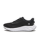 6009828　W UA ASCEND　001BLK/BLK/WHT　707918-0001