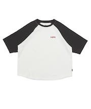 126R3020601　W raglan sleeves cropped TEE　SUMIKURO　705872-0001