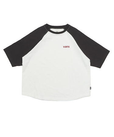 126R3020601 W raglan sleeves cropped TEE SUMIKURO 705872-0001