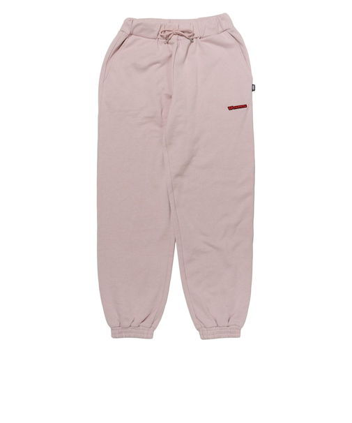 126R3140501　W Embroidery logo sweatpants　PINK　705871-0003