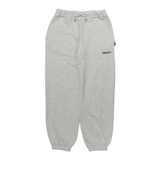 126R3140501　W Embroidery logo sweatpants　GRAY　705871-0001