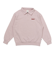 126R3050401　W Embroidery logo halfzipsweat　PINK　705870-0003