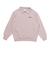 126R3050401　W Embroidery logo halfzipsweat　PINK　705870-0003
