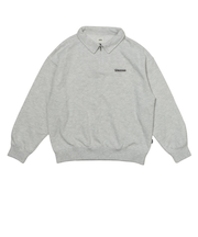 126R3050401　W Embroidery logo halfzipsweat　GRAY　705870-0001